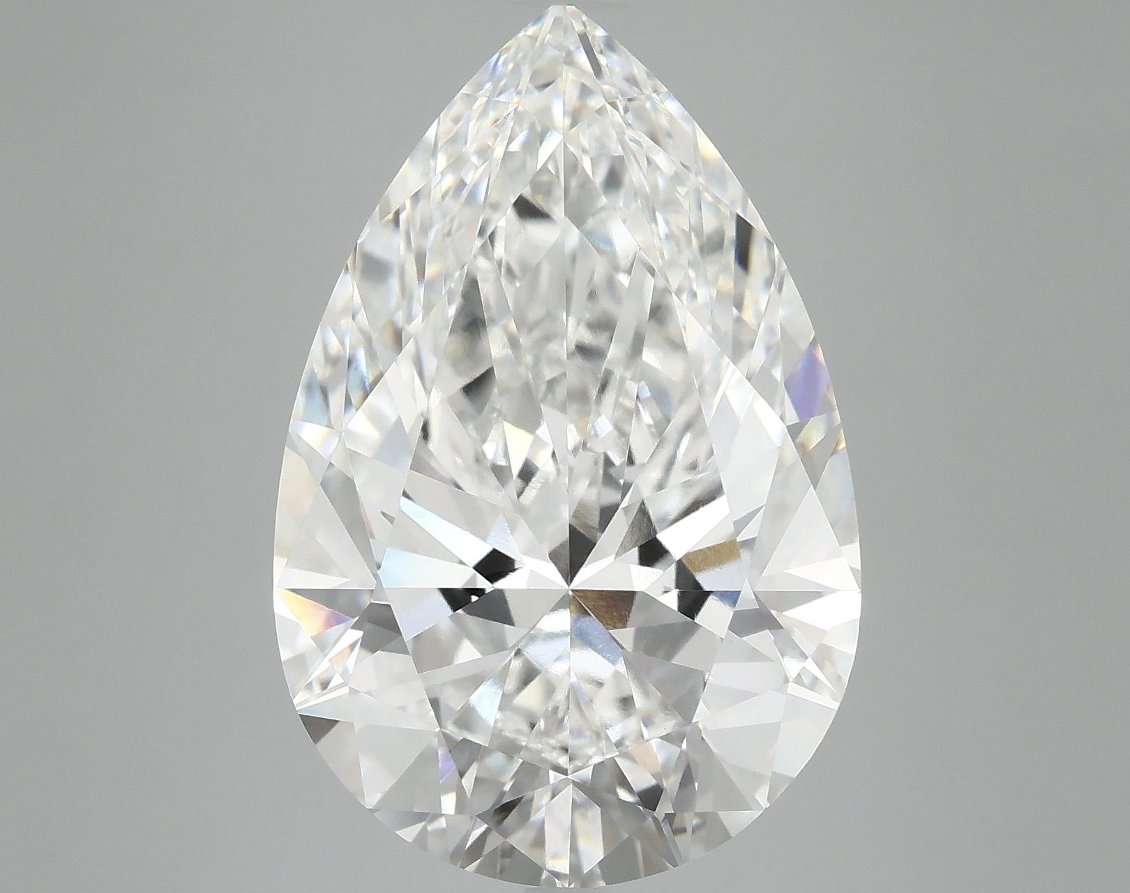 10.1 Carat Pear Shaped Excellent Cut VVS2 IGI Certified Lab Grown Diamond