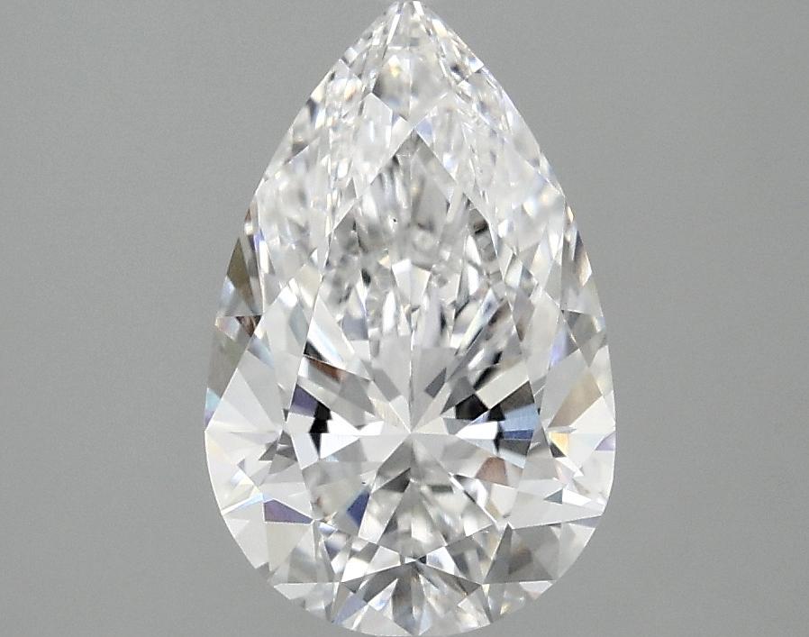 1.9 Carat Pear Shaped Ideal Cut VS1 IGI Certified Lab Grown Diamond