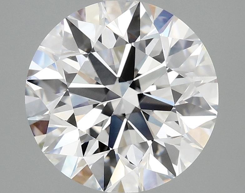 3.08 Carat Round Shaped Excellent Cut VS1 IGI Certified Lab Grown Diamond