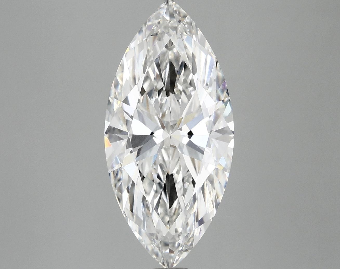 2.98 Carat Marquise Shaped Excellent Cut VS1 IGI Certified Lab Grown Diamond