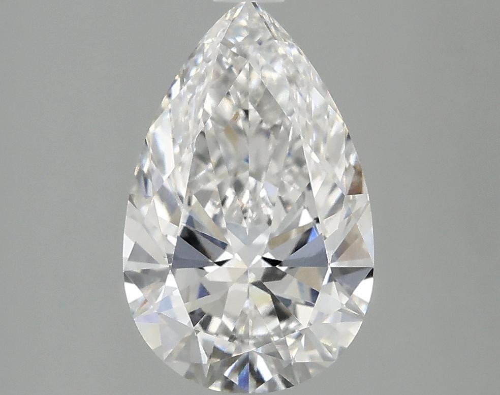 2.0 Carat Pear Shaped Ideal Cut VVS2 IGI Certified Lab Grown Diamond