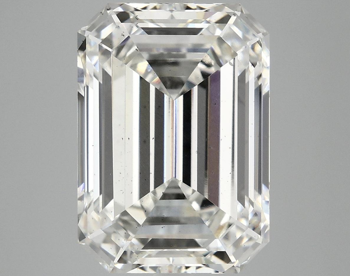 8.05 Carat Emerald Shaped Ideal Cut SI1 IGI Certified Lab Grown Diamond