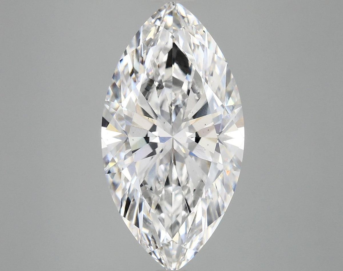 5.09 Carat Marquise Shaped Excellent Cut SI1 IGI Certified Lab Grown Diamond