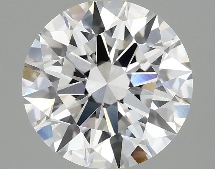 2.06 Carat Round Shaped Ideal Cut VVS2 IGI Certified Lab Grown Diamond