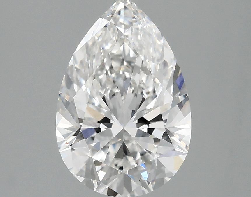1.74 Carat Pear Shaped Excellent Cut VS1 IGI Certified Lab Grown Diamond