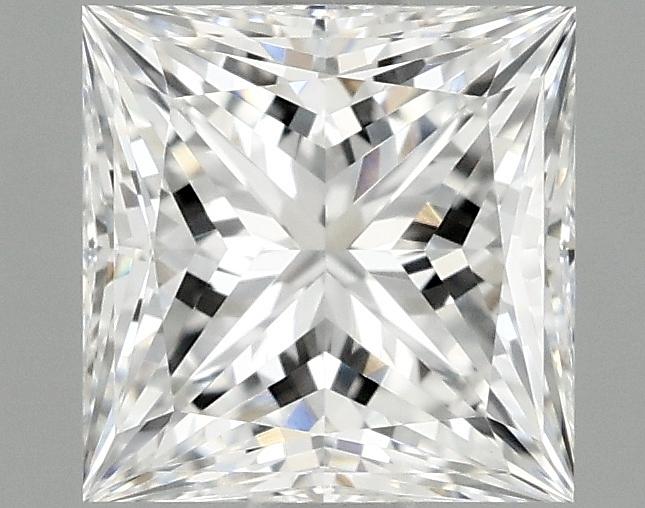 1.08 Carat Princess Shaped Ideal Cut VVS2 IGI Certified Lab Grown Diamond