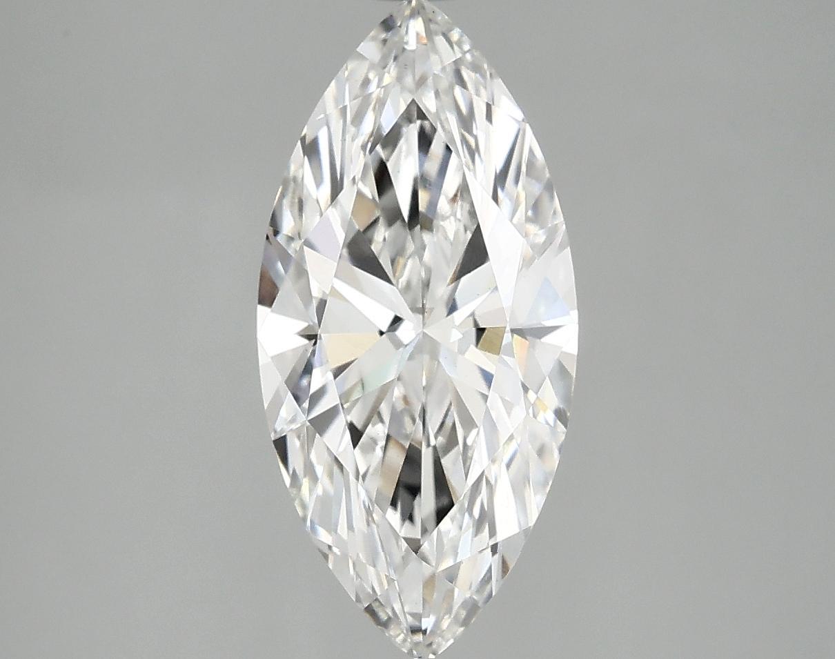 2.5 Carat Marquise Shaped Excellent Cut VS1 IGI Certified Lab Grown Diamond