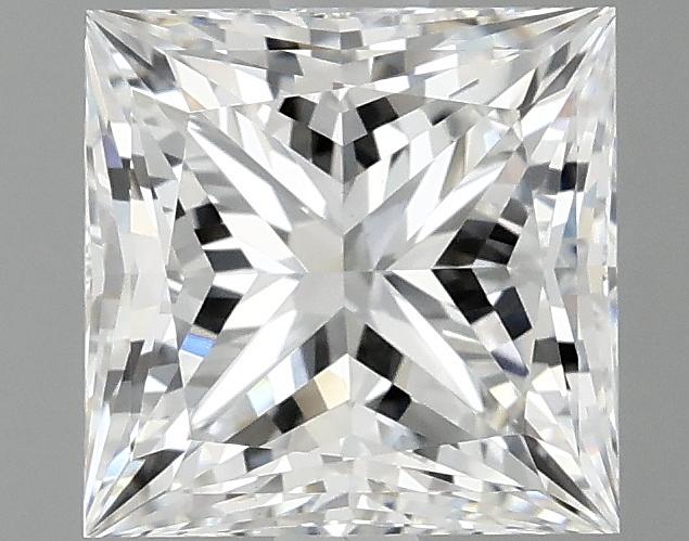 2.1 Carat Princess Shaped Ideal Cut VVS2 IGI Certified Lab Grown Diamond