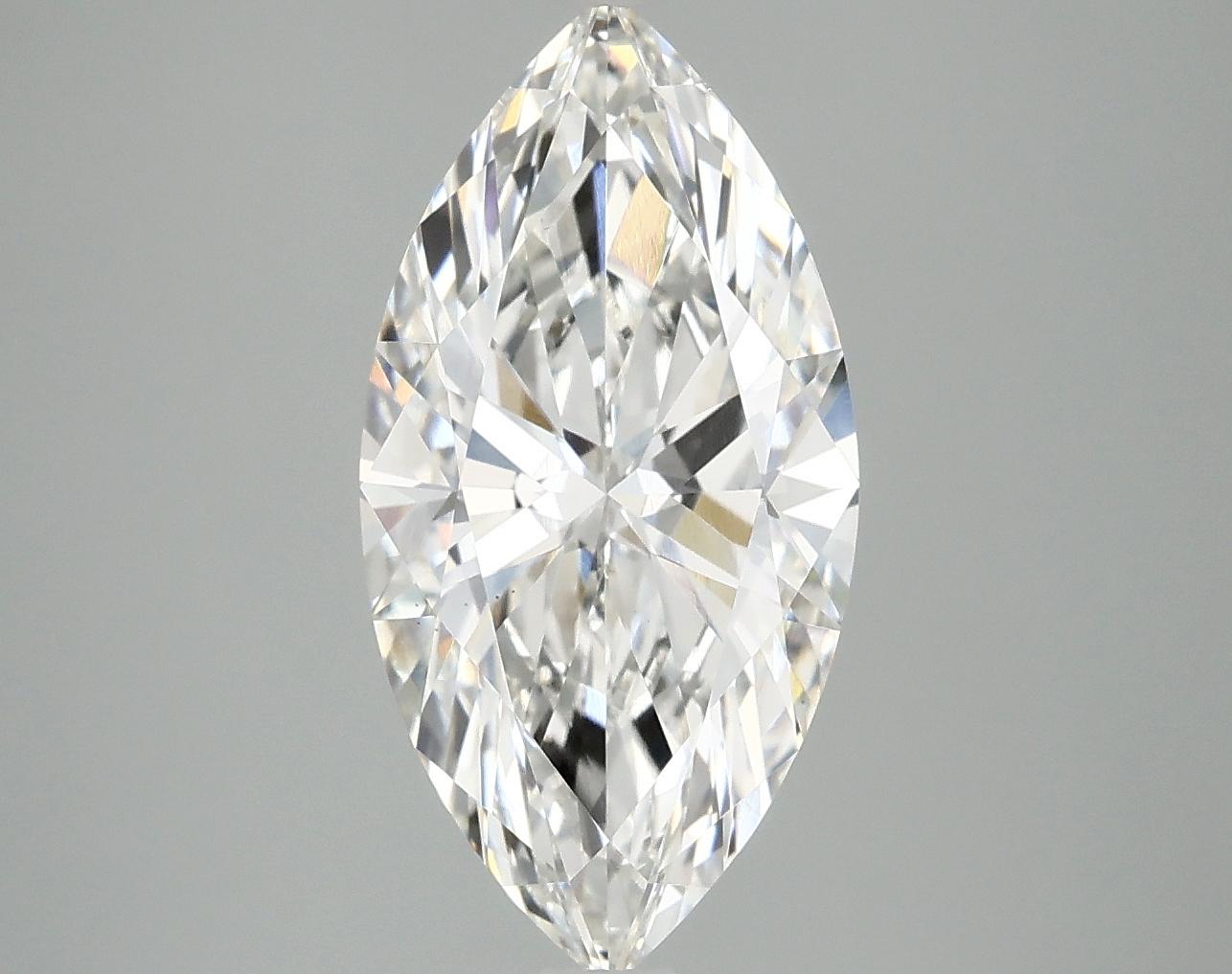 3.07 Carat Marquise Shaped Ideal Cut VS1 IGI Certified Lab Grown Diamond