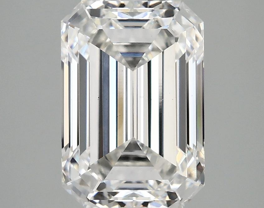 2.93 Carat Emerald Shaped Ideal Cut VS2 IGI Certified Lab Grown Diamond