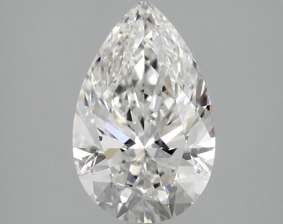 2.21 Carat Pear Shaped Ideal Cut VVS2 IGI Certified Lab Grown Diamond