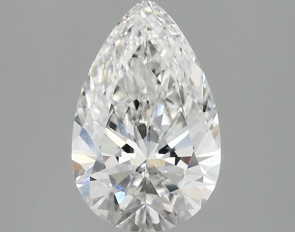 2.02 Carat Pear Shaped Ideal Cut VVS2 IGI Certified Lab Grown Diamond
