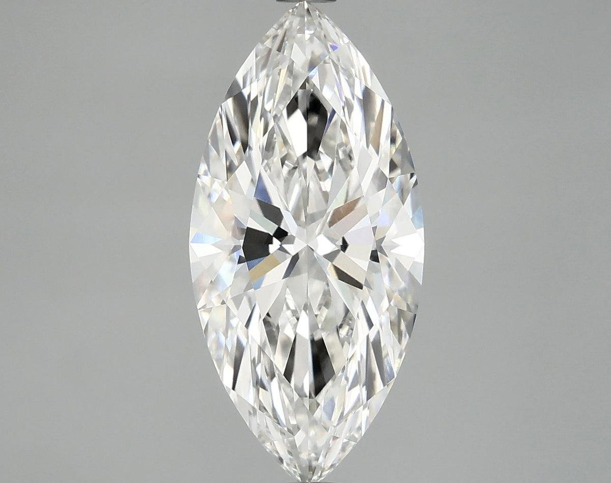 3.02 Carat Marquise Shaped Excellent Cut VVS2 IGI Certified Lab Grown Diamond