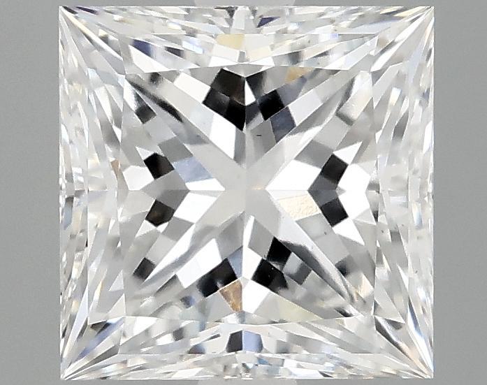 3.02 Carat Princess Shaped Ideal Cut VS2 IGI Certified Lab Grown Diamond