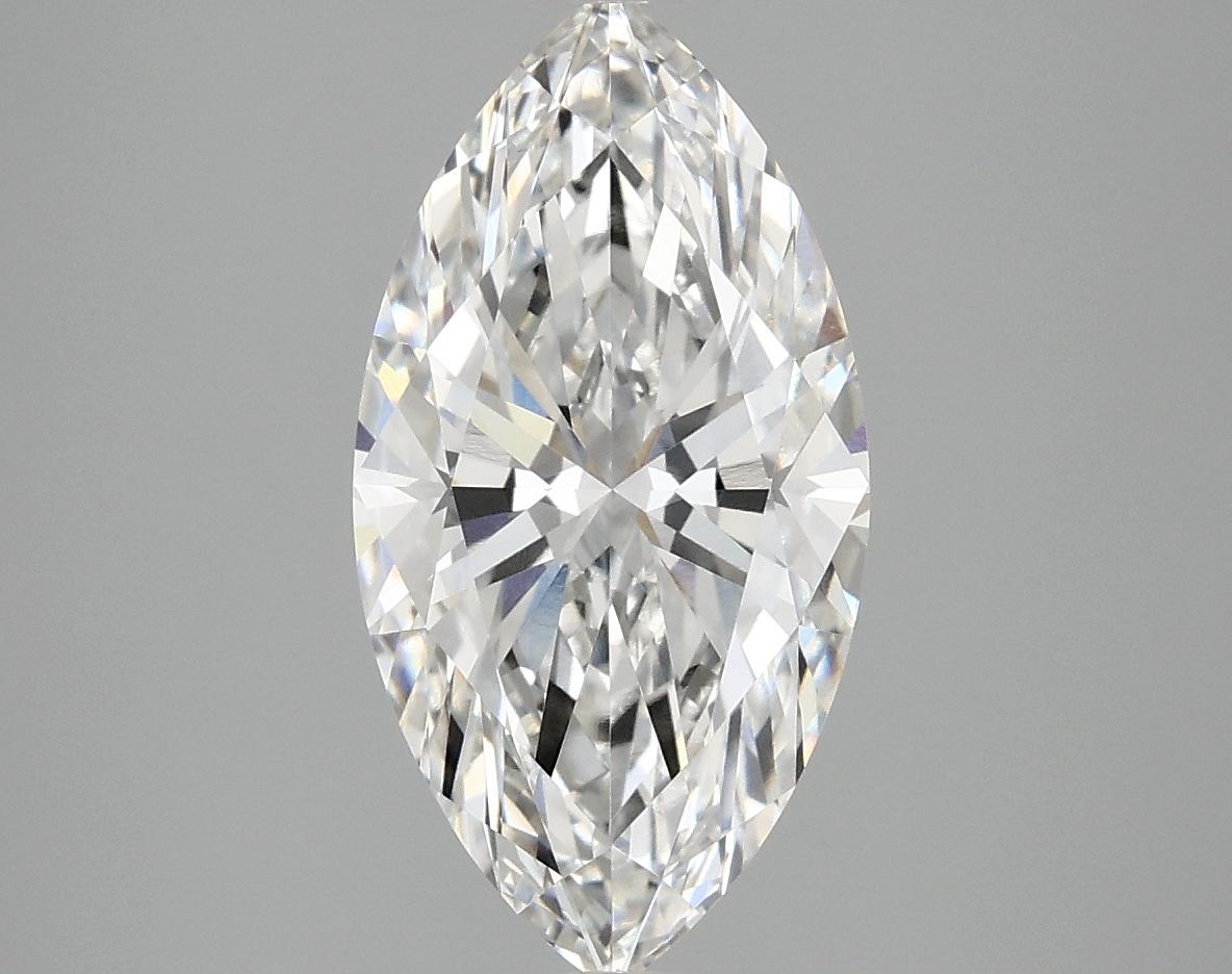 2.91 Carat Marquise Shaped Ideal Cut VVS2 IGI Certified Lab Grown Diamond