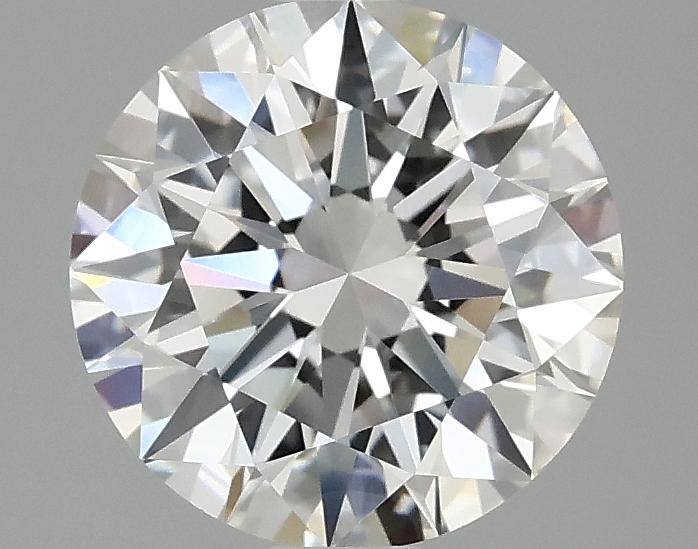 2.08 Carat Round Shaped Ideal Cut VVS2 IGI Certified Lab Grown Diamond