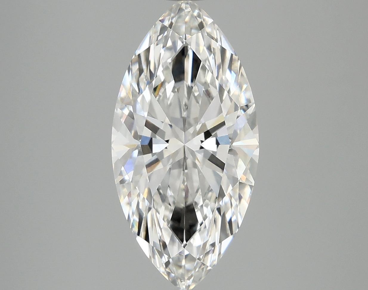 3.03 Carat Marquise Shaped Ideal Cut VS1 IGI Certified Lab Grown Diamond
