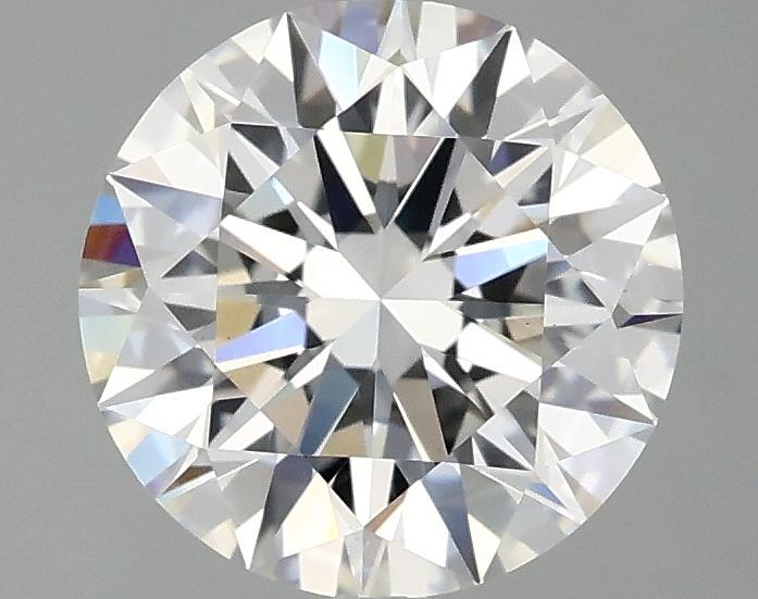 2.05 Carat Round Shaped Ideal Cut VVS2 IGI Certified Lab Grown Diamond