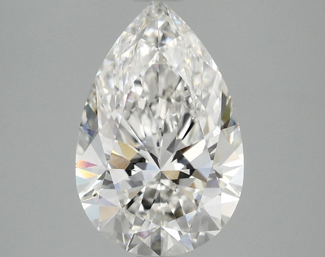 3.03 Carat Pear Shaped Excellent Cut VS2 IGI Certified Lab Grown Diamond
