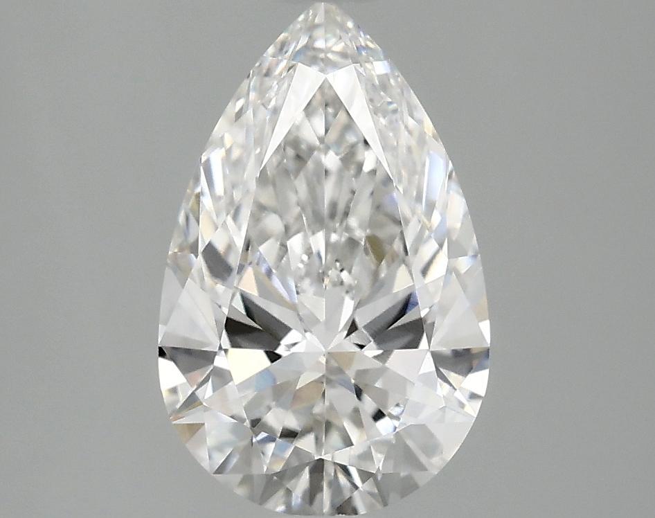 1.97 Carat Pear Shaped Ideal Cut VVS2 IGI Certified Lab Grown Diamond