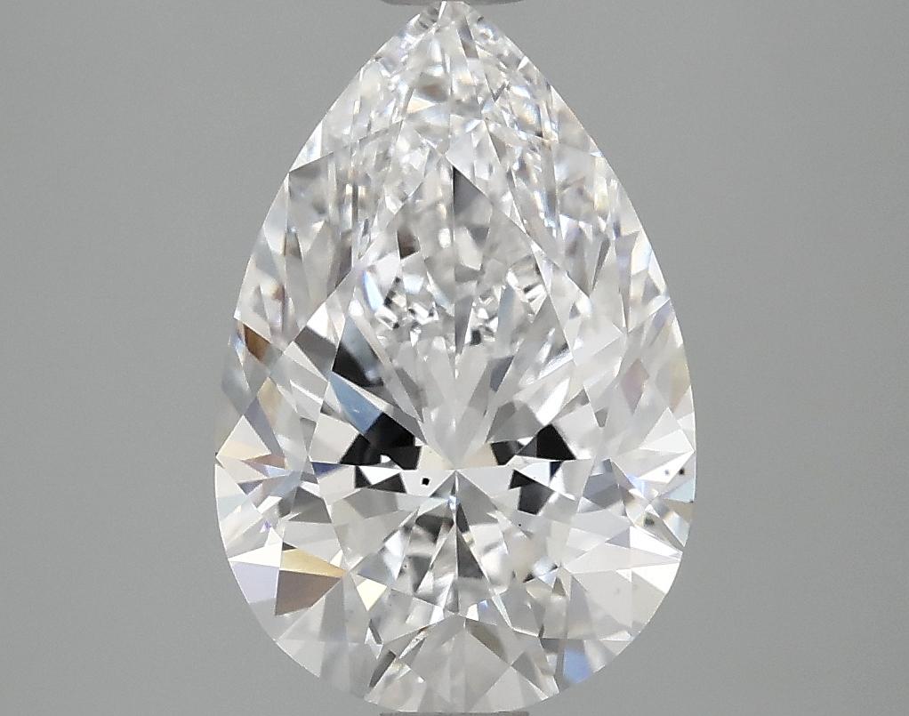3.09 Carat Pear Shaped Excellent Cut VS2 IGI Certified Lab Grown Diamond