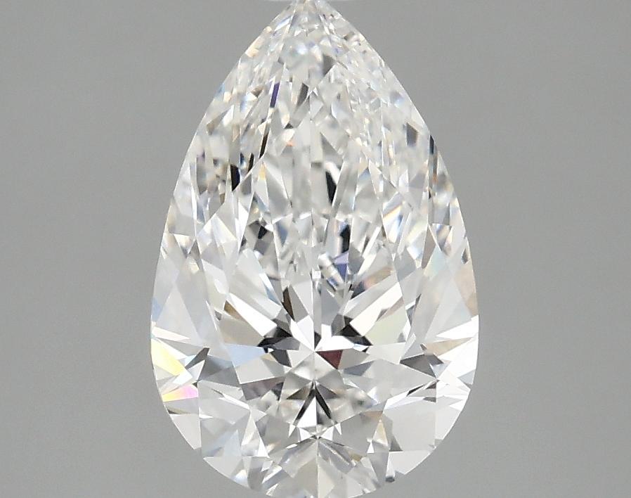 2.02 Carat Pear Shaped Ideal Cut VVS2 IGI Certified Lab Grown Diamond