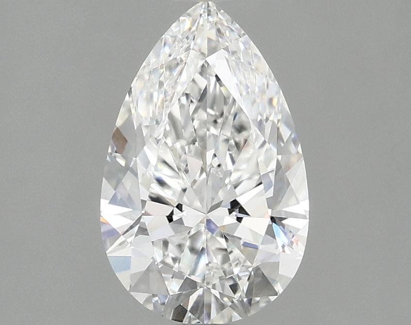 1.56 Carat Pear Shaped Ideal Cut VVS2 IGI Certified Lab Grown Diamond
