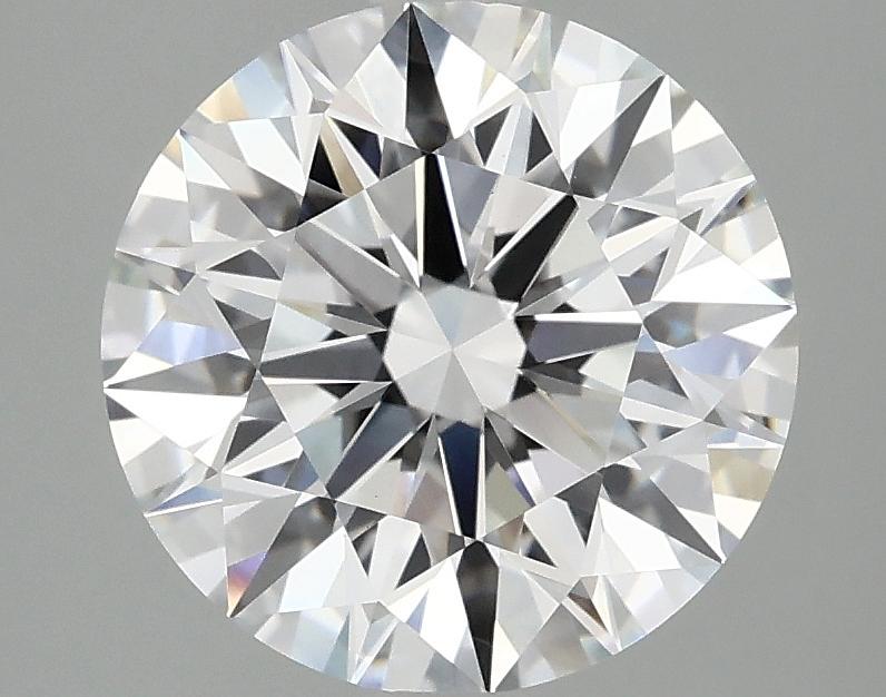 3.08 Carat Round Shaped Ideal Cut VVS2 IGI Certified Lab Grown Diamond