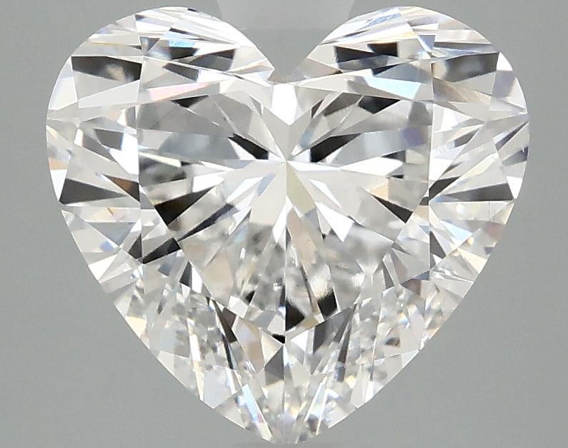 3.08 Carat Heart Shaped Ideal Cut VS1 IGI Certified Lab Grown Diamond