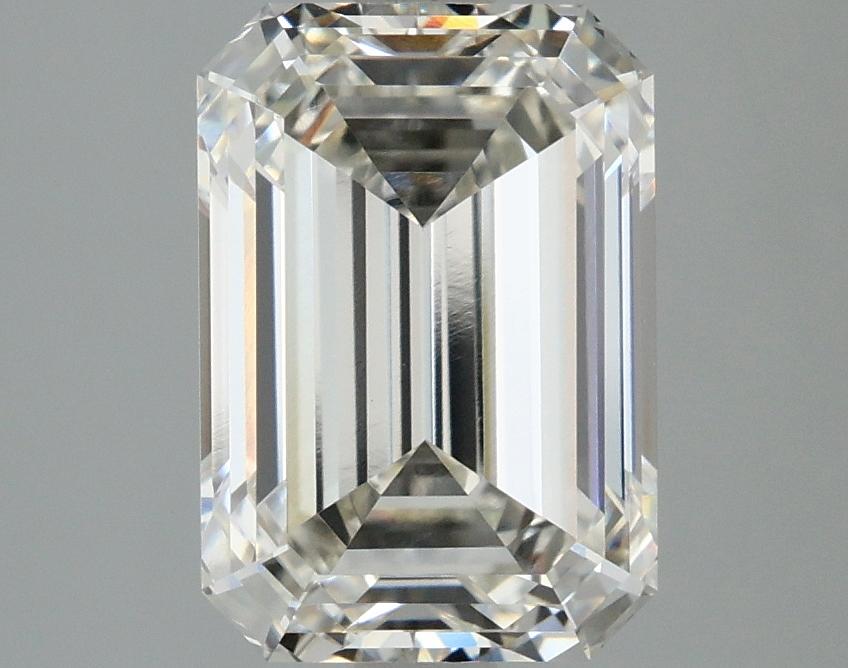 3.07 Carat Emerald Shaped Ideal Cut VVS2 IGI Certified Lab Grown Diamond