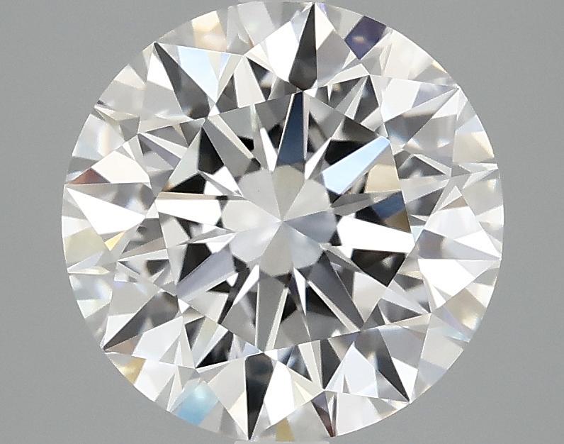 3.09 Carat Round Shaped Ideal Cut VVS2 IGI Certified Lab Grown Diamond