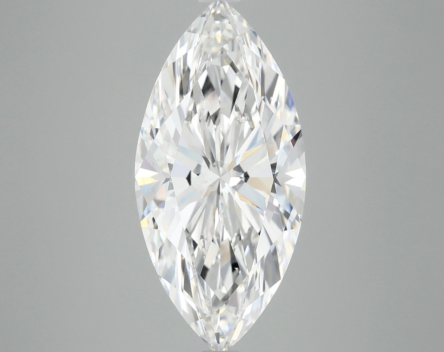 4.71 Carat Marquise Shaped Excellent Cut VS2 IGI Certified Lab Grown Diamond