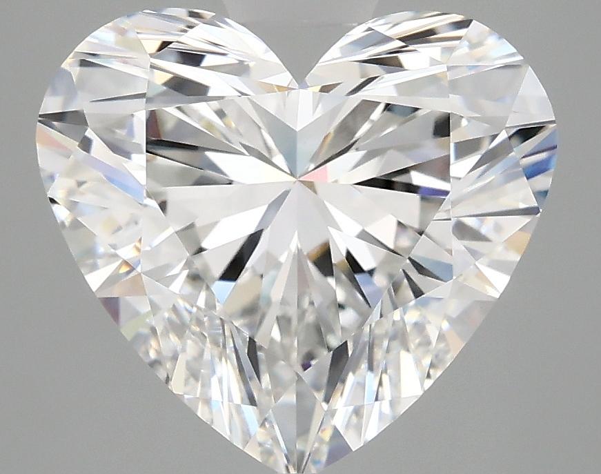 4.1 Carat Heart Shaped Ideal Cut VVS2 IGI Certified Lab Grown Diamond
