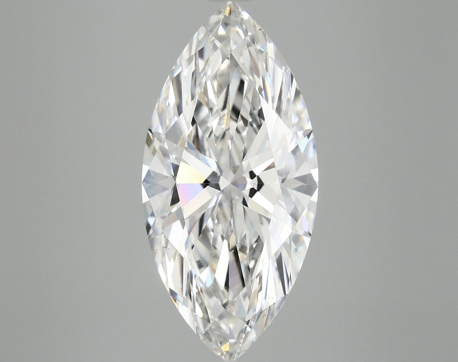 5.09 Carat Marquise Shaped Excellent Cut VS1 GSI Certified Lab Grown Diamond