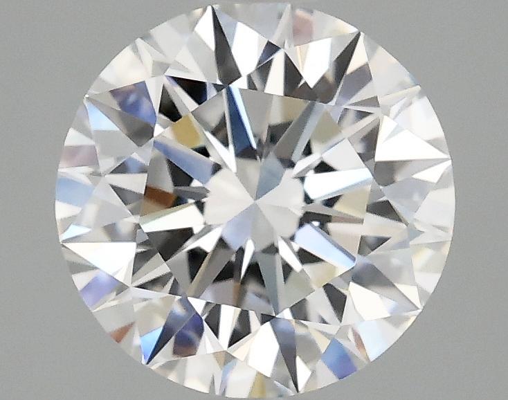 1.97 Carat Round Shaped Ideal Cut VVS2 IGI Certified Lab Grown Diamond