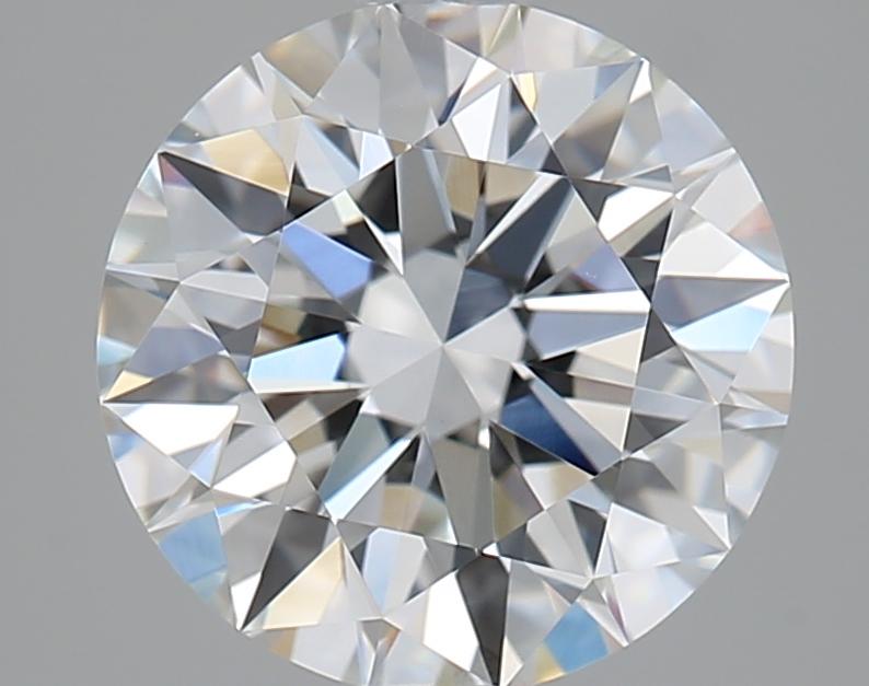 2.08 Carat Round Shaped Ideal Cut VVS2 IGI Certified Lab Grown Diamond
