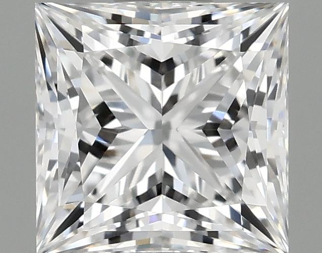 0.97 Carat Princess Shaped Ideal Cut VVS2 IGI Certified Lab Grown Diamond