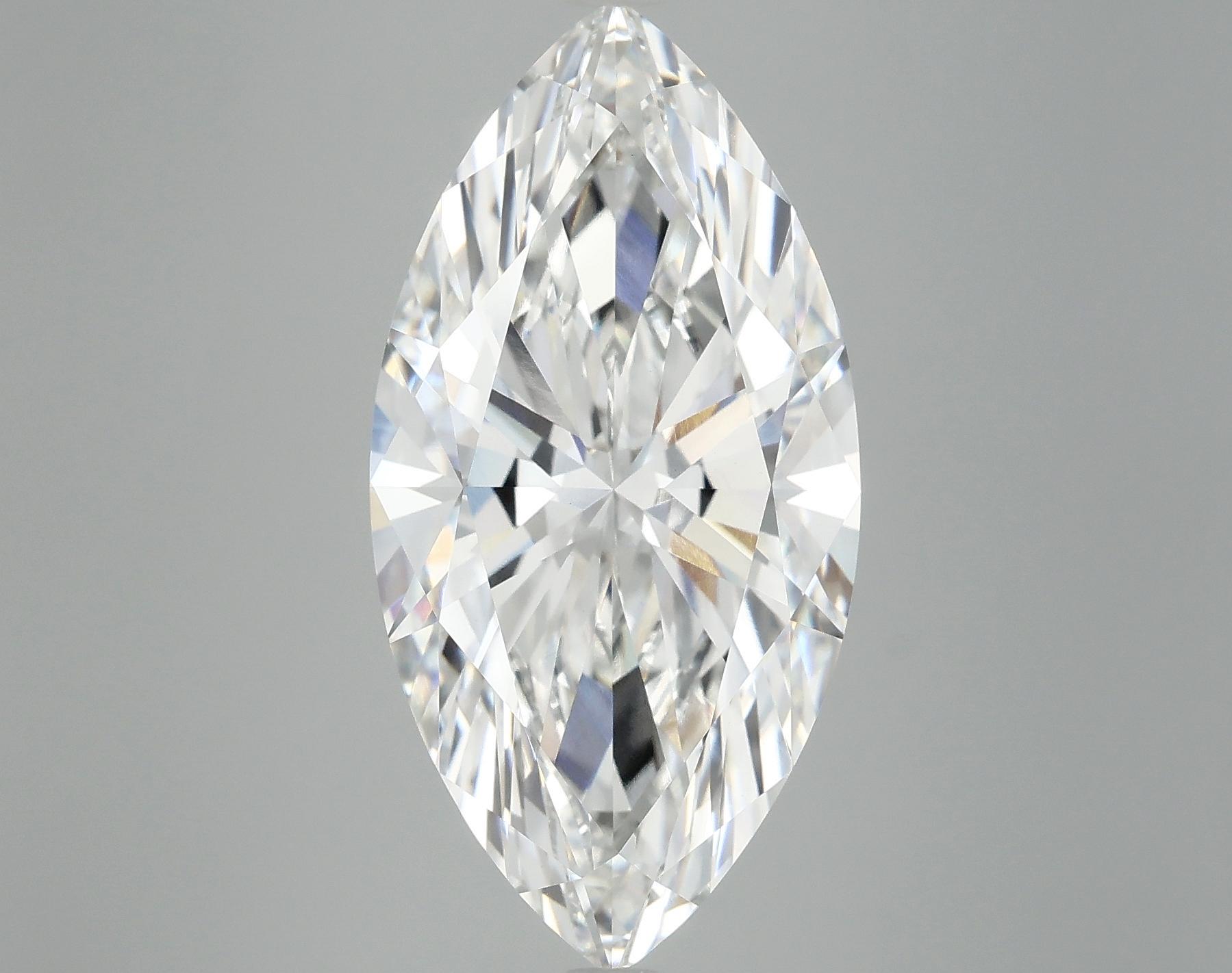 8.17 Carat Marquise Shaped Ideal Cut VVS2 IGI Certified Lab Grown Diamond