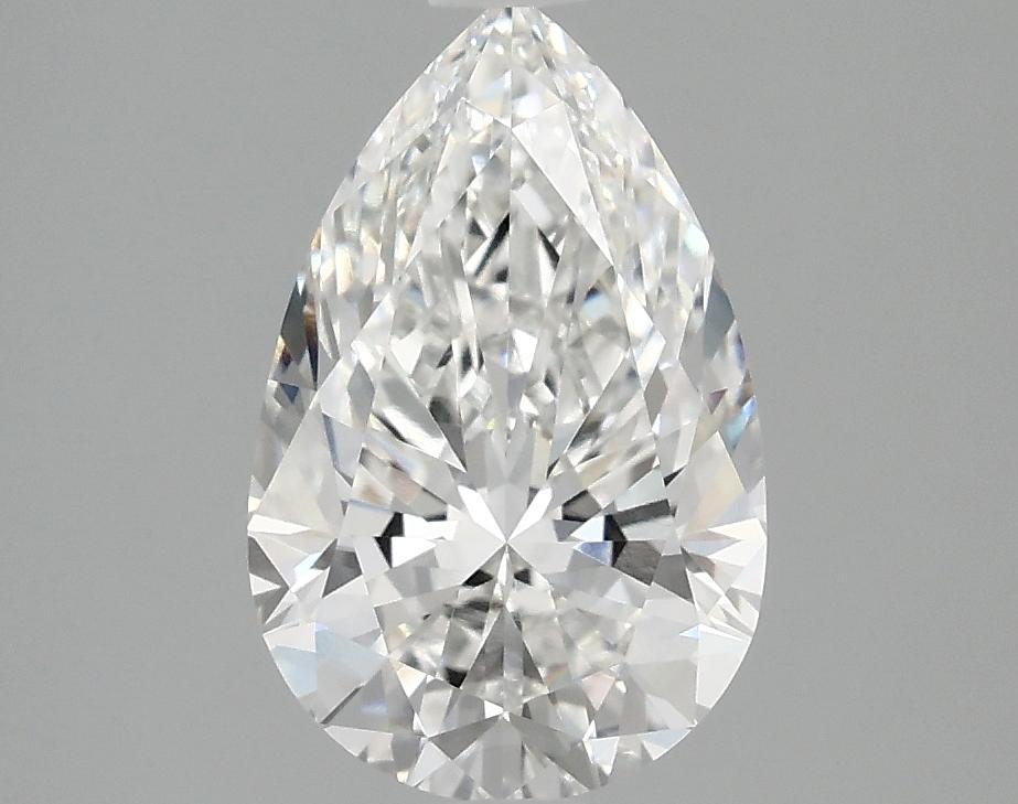 1.98 Carat Pear Shaped Ideal Cut VVS2 IGI Certified Lab Grown Diamond