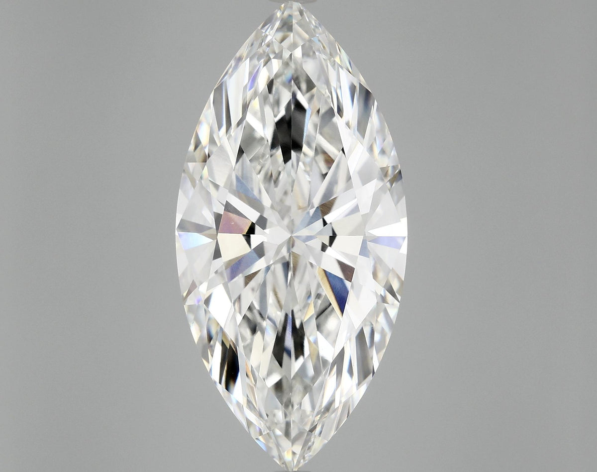 10.1 Carat Marquise Shaped Excellent Cut VVS2 IGI Certified Lab Grown Diamond