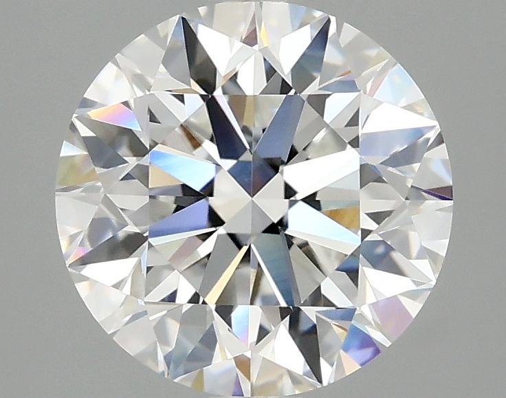 2.54 Carat Round Shaped Excellent Cut VVS2 IGI Certified Lab Grown Diamond