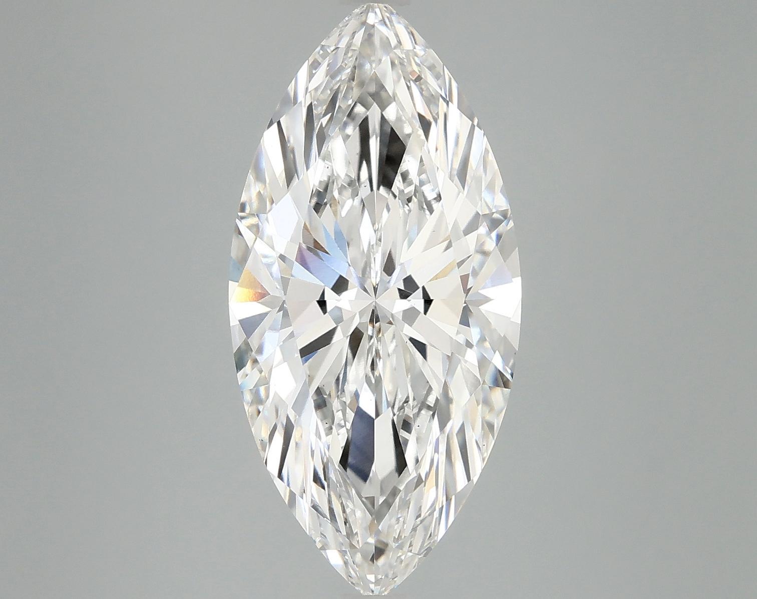 4.87 Carat Marquise Shaped Excellent Cut VS2 IGI Certified Lab Grown Diamond