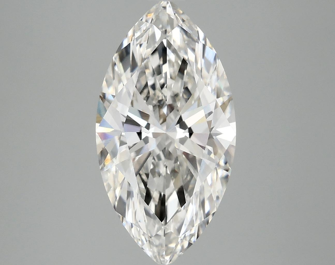 3.51 Carat Marquise Shaped Ideal Cut VS1 IGI Certified Lab Grown Diamond