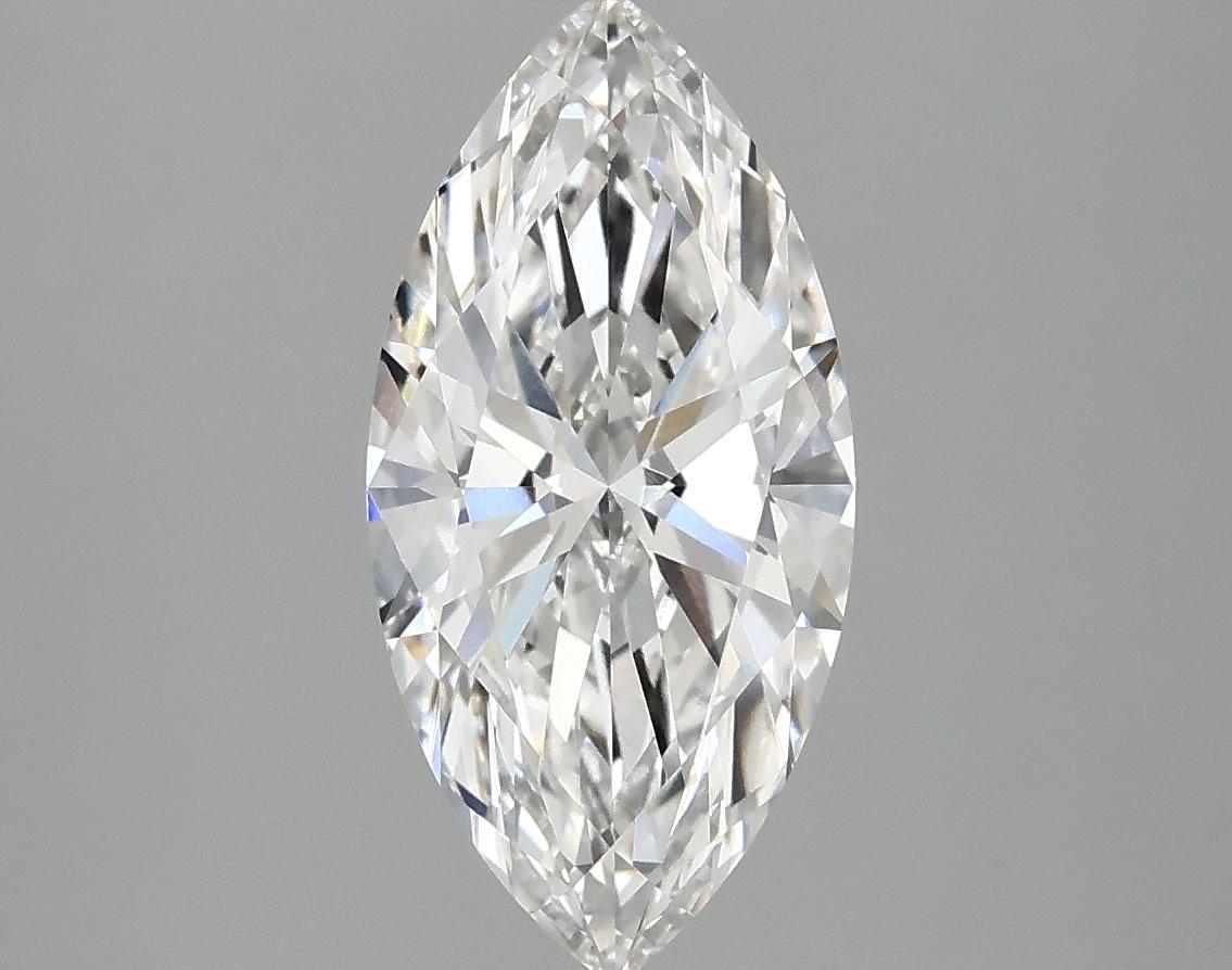2.05 Carat Marquise Shaped Ideal Cut VVS2 IGI Certified Lab Grown Diamond