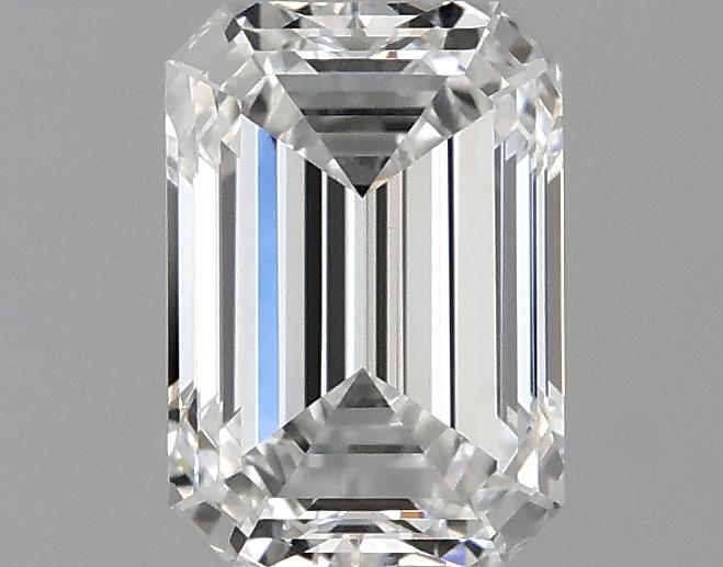 1.08 Carat Emerald Shaped Ideal Cut VVS2 IGI Certified Lab Grown Diamond
