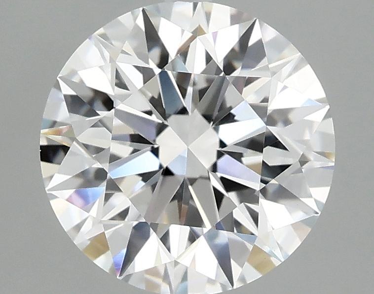 2.59 Carat Round Shaped Ideal Cut VVS2 IGI Certified Lab Grown Diamond