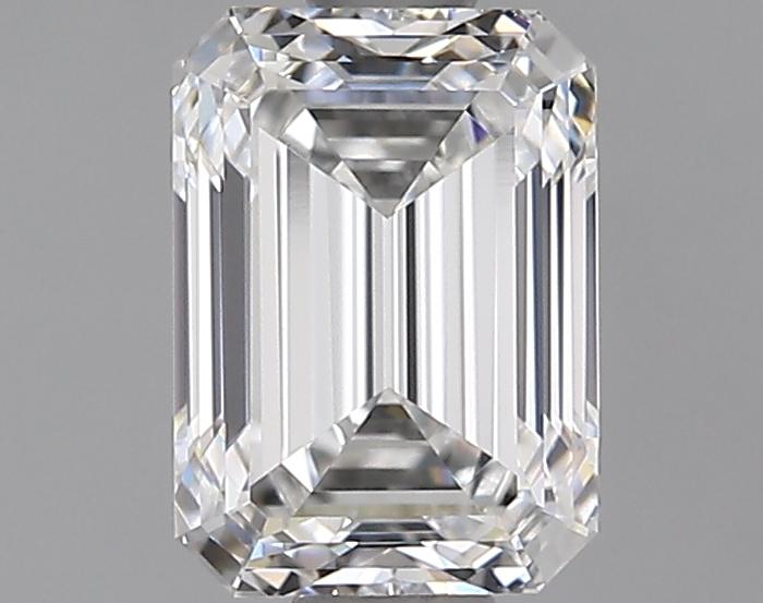1.09 Carat Emerald Shaped Excellent Cut VVS2 IGI Certified Lab Grown Diamond