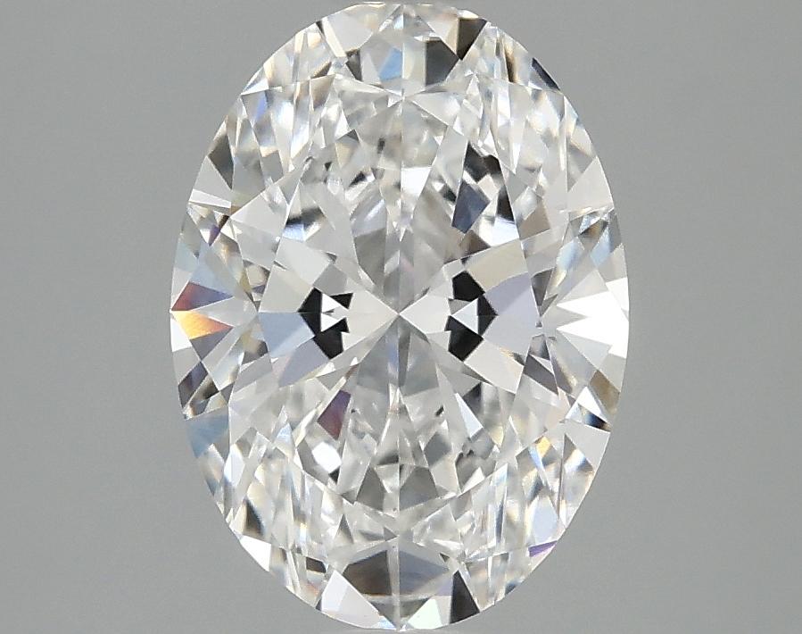2.42 Carat Oval Shaped Ideal Cut VVS2 IGI Certified Lab Grown Diamond
