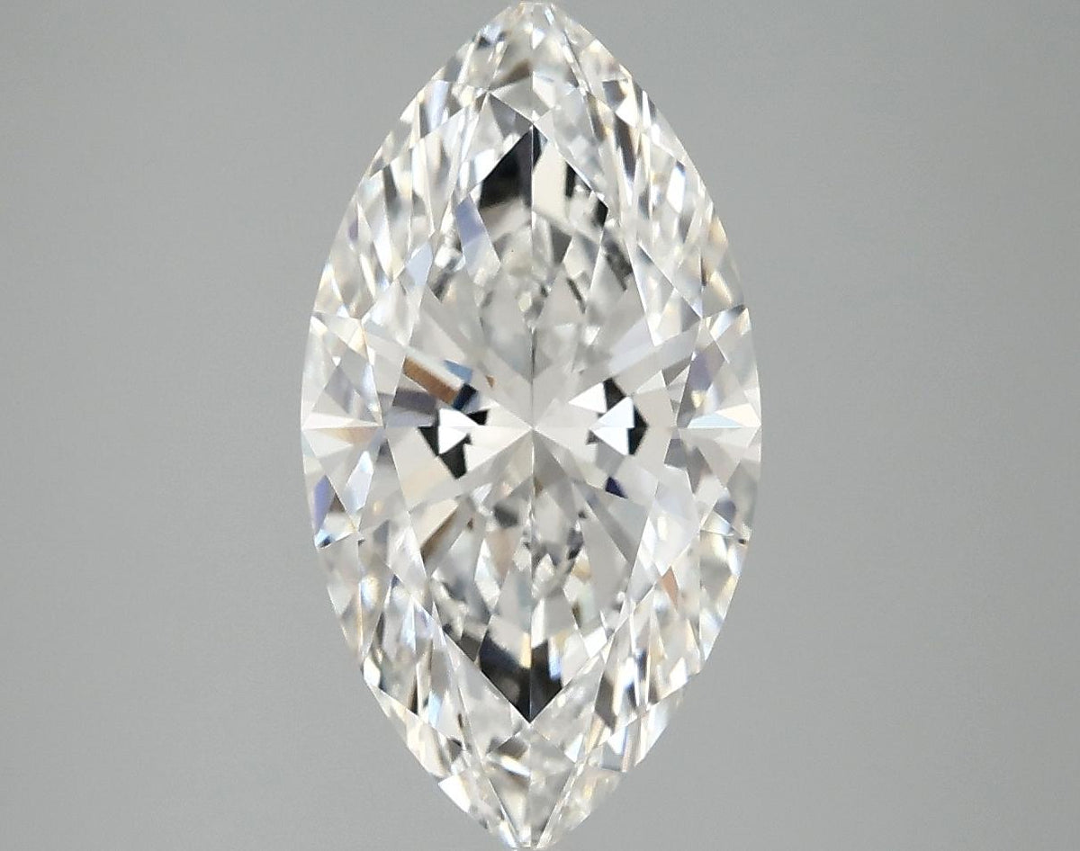 3.08 Carat Marquise Shaped Excellent Cut VVS2 IGI Certified Lab Grown Diamond