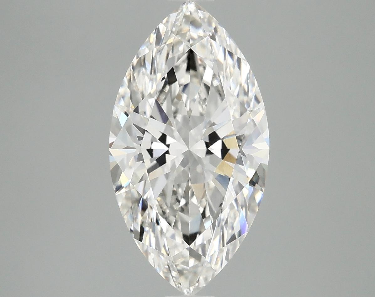 3.09 Carat Marquise Shaped Excellent Cut VVS2 IGI Certified Lab Grown Diamond